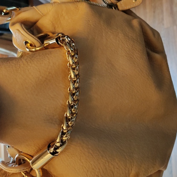 Furla Handbags - FURLA Crossbody Chain Leather Handbag